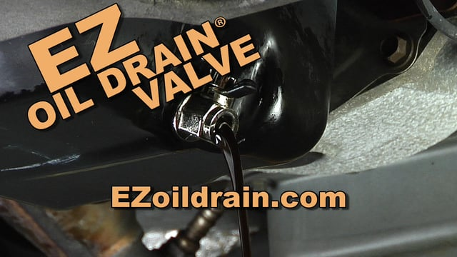 The EZ OIL Drain Valve Helps Complete Easier Oil Changes