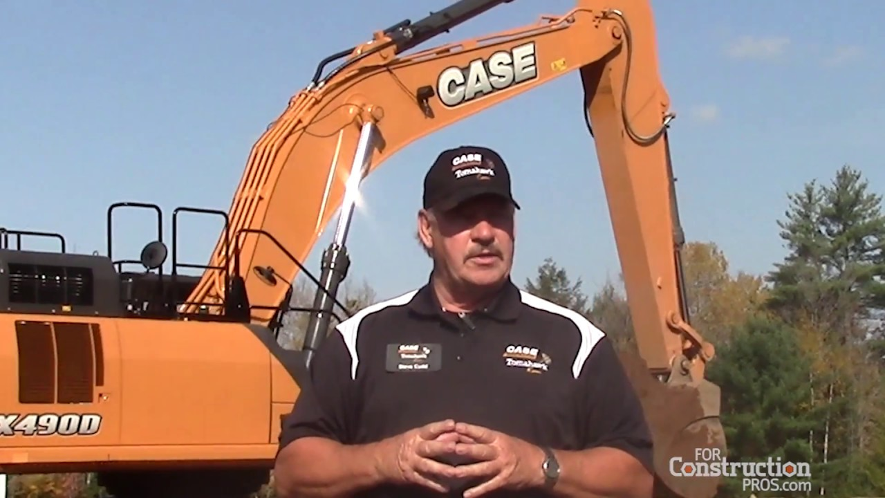 Case Unveils 490D Excavator