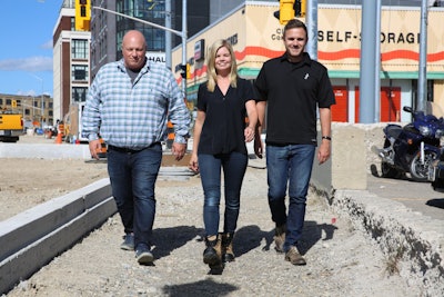 Dozr co-founders Tim Forestell, Erin Stephenson and Kevin Forestell.