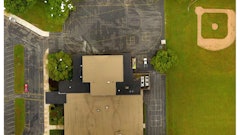 Drones help saves striping crews time on jobs that are difficult to see the layout on - especially if your dealing with sealcoating over very faded striping.