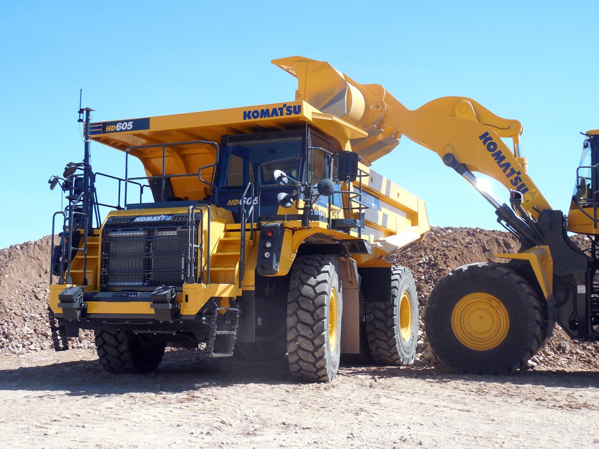 Komatsu HD465-8 and HD605-8 Off-highway Trucks From: Komatsu