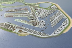The Maasvlakte 2’s major container terminal companies APM Terminals and Rotterdam World Gateway and APM Terminals began shipping operations in the harbor in 2015. Each can handle more than 2.3 million containers annually.