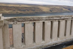 Maryhill Museum before the application of EucoRepair V100.