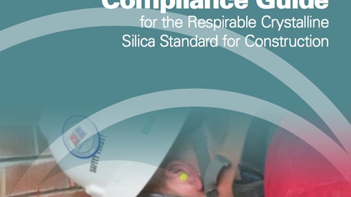 OSHA has released a Small Entity Compliance Guide for Construction that is intended to help small business employers comply with the agency's Final Rule to Protect Workers from Exposure to Respirable Crystalline Silica.