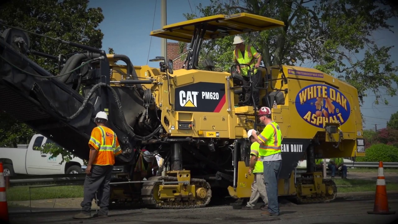 [Video] Customer Testimonial from White Oak Asphalt on its new Cat PM620 Cold Planer/Profiler