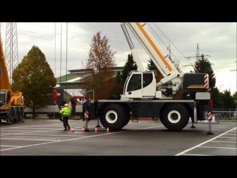 [Video] Demo of the Liebherr LRT 1090-2.1 Rough-terrain Crane Prototype