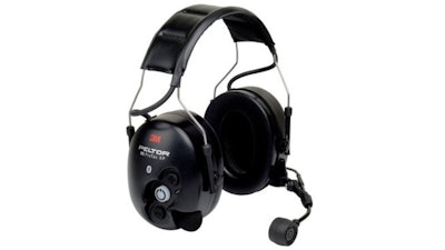 The Peltor WS ProTac XP is an active-hearing ear defender that features Bluetooth technology to enable hands-free work while taking calls via DECT- or mobile phones.