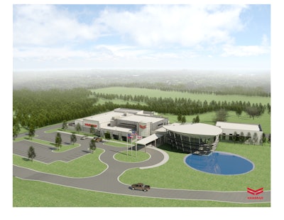The almost 50,000-sq.-ft. facility will feature classrooms with dedicated space for each of the business’ product lines, an auditorium, museum, gift shop, cantina, office space and meeting space. Outdoor amenities will include a customer experience area for product demonstrations.