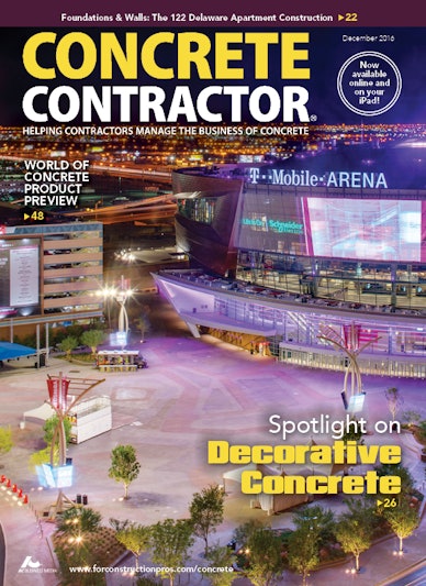 Concrete Contractor December 2016