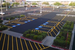 This was capital improvement project for this Target store and required attention to both the asphalt and concrete surfaces.