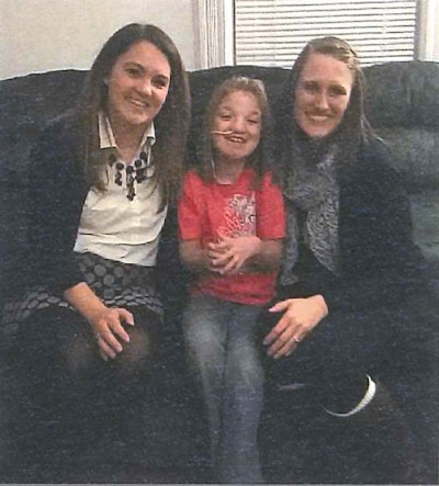 Julia (middle) is getting her wish granted as Make-A-Wish will help her meet Elsa and Anna from Disney's Frozen in person at Walt Disney World.