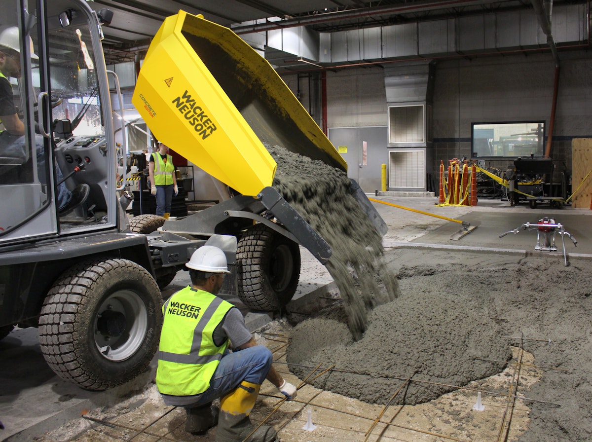 Wacker Neuson 3001 Concrete Edition Dumper From: Wacker Wacker Neuson 3001 Concrete Edition Dumper From: Wacker