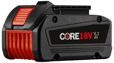 Bosch GBA18V63 CORE18V 6 3 Ah Battery 587d6b305c2fd