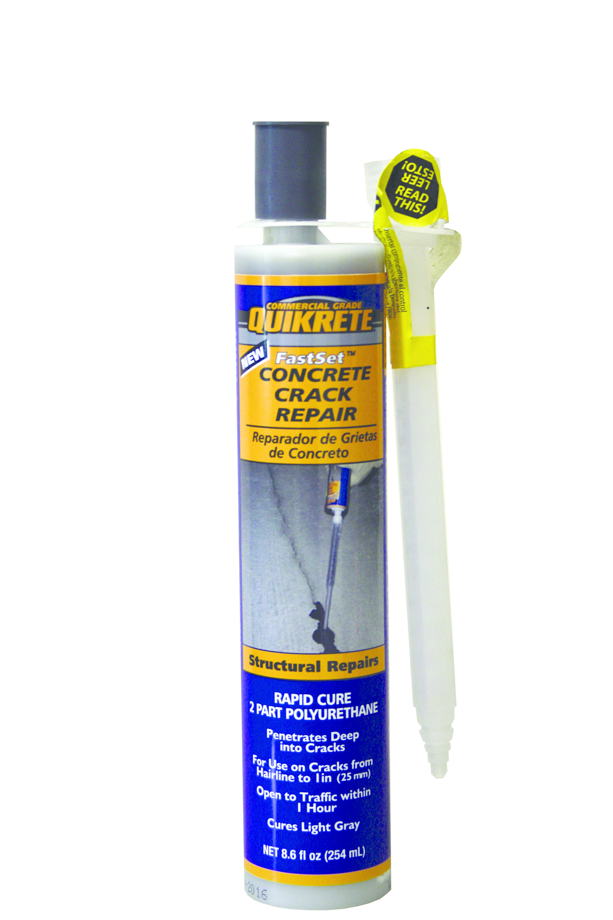 QUIKRETE FastSet Concrete Crack Repair From The QUIKRETE Companies