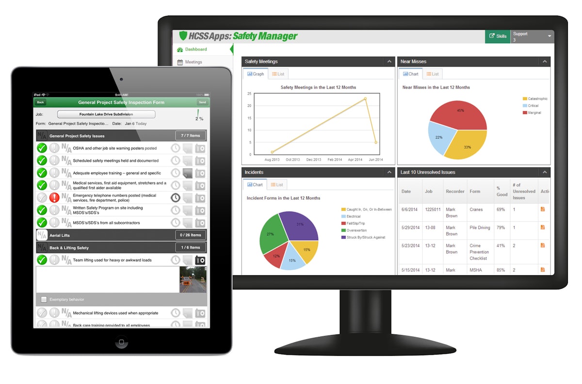 [APP] Track, Monitor Safety Compliance with HCSS Safety Mobile App For Construction Pros
