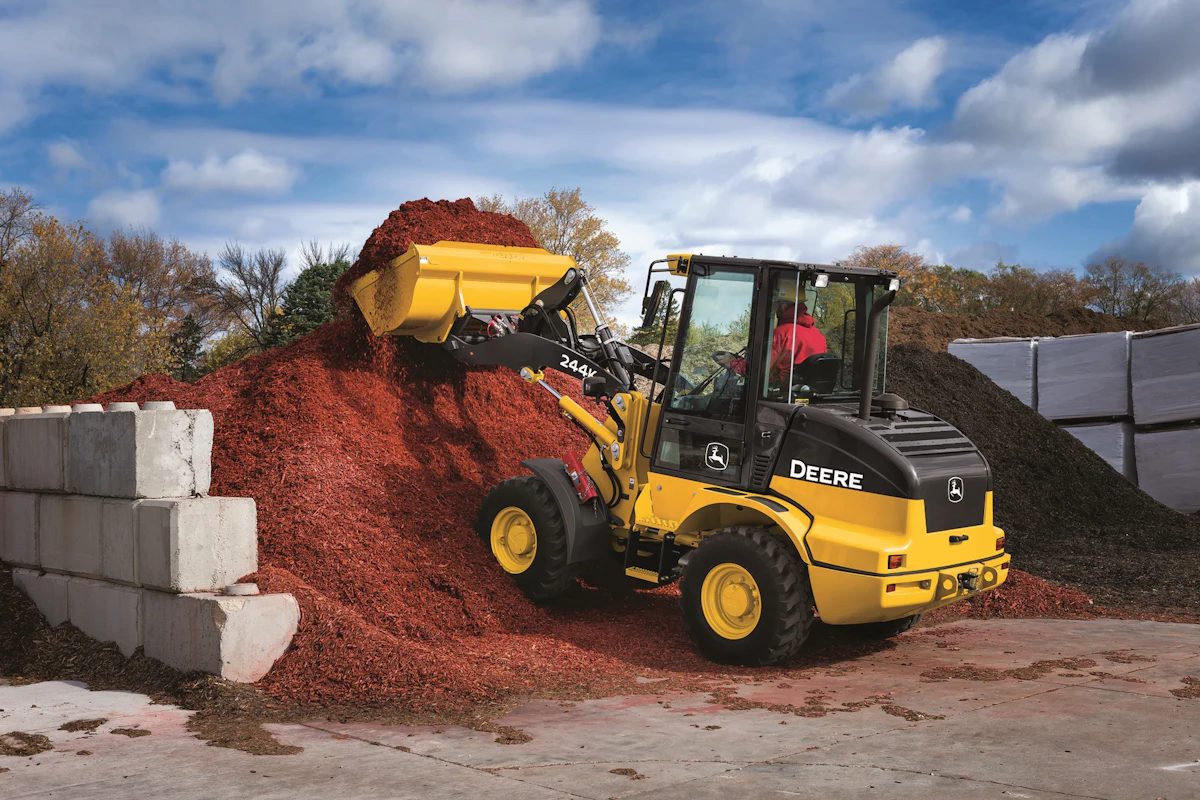 John Deere 244K-II Compact Wheel Loader From: John Deere | For ...
