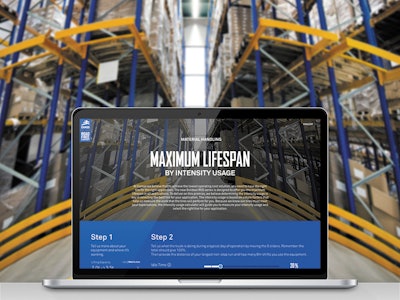 When logging on to the online usage intensity calculator, visitors to the site get a very intuitive process to follow to get the right tire selected for their application.