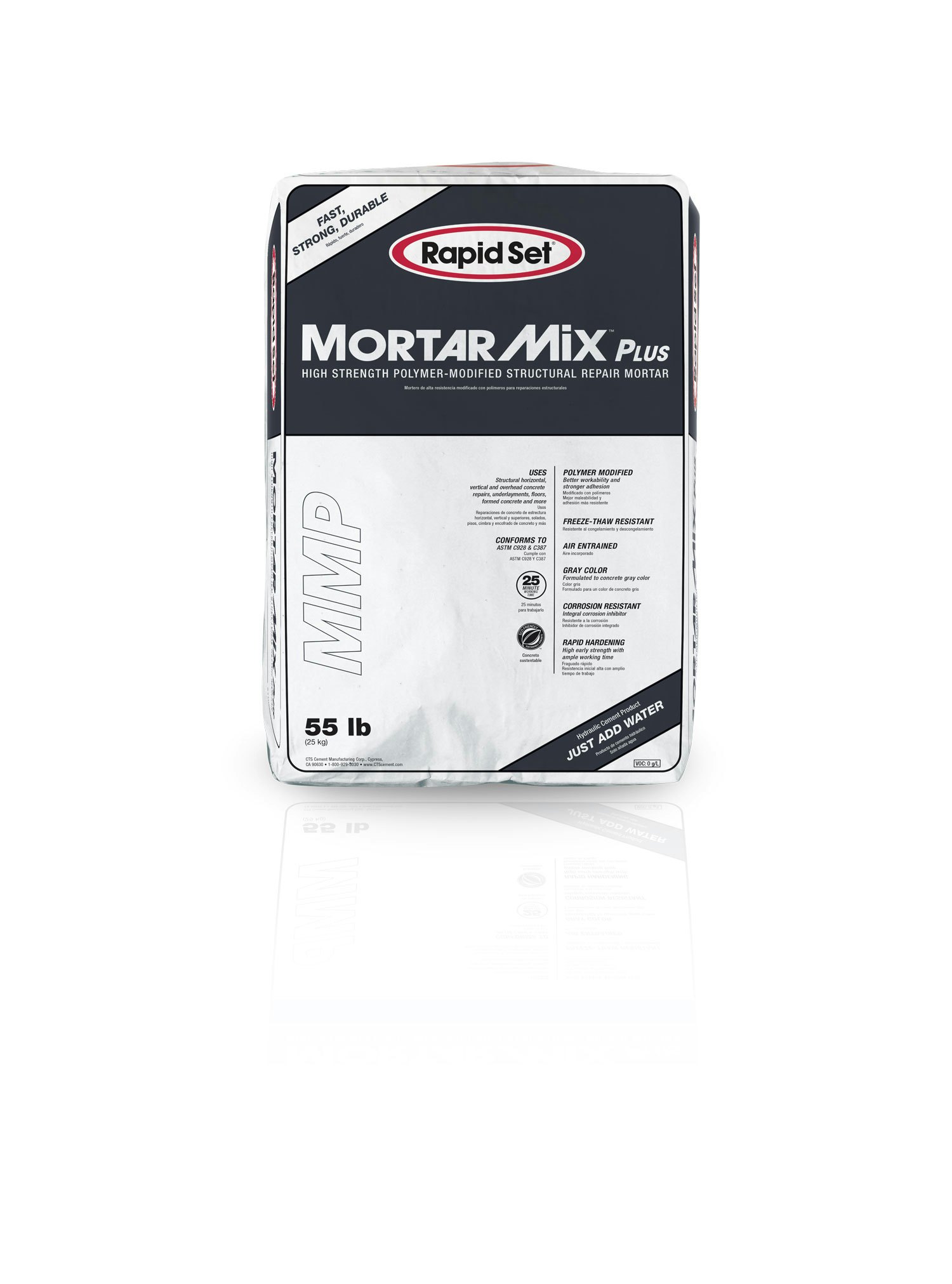 Mortar Mix Plus Multipurpose Repair Material From Cts Cement Manufacturing Co For Construction Pros