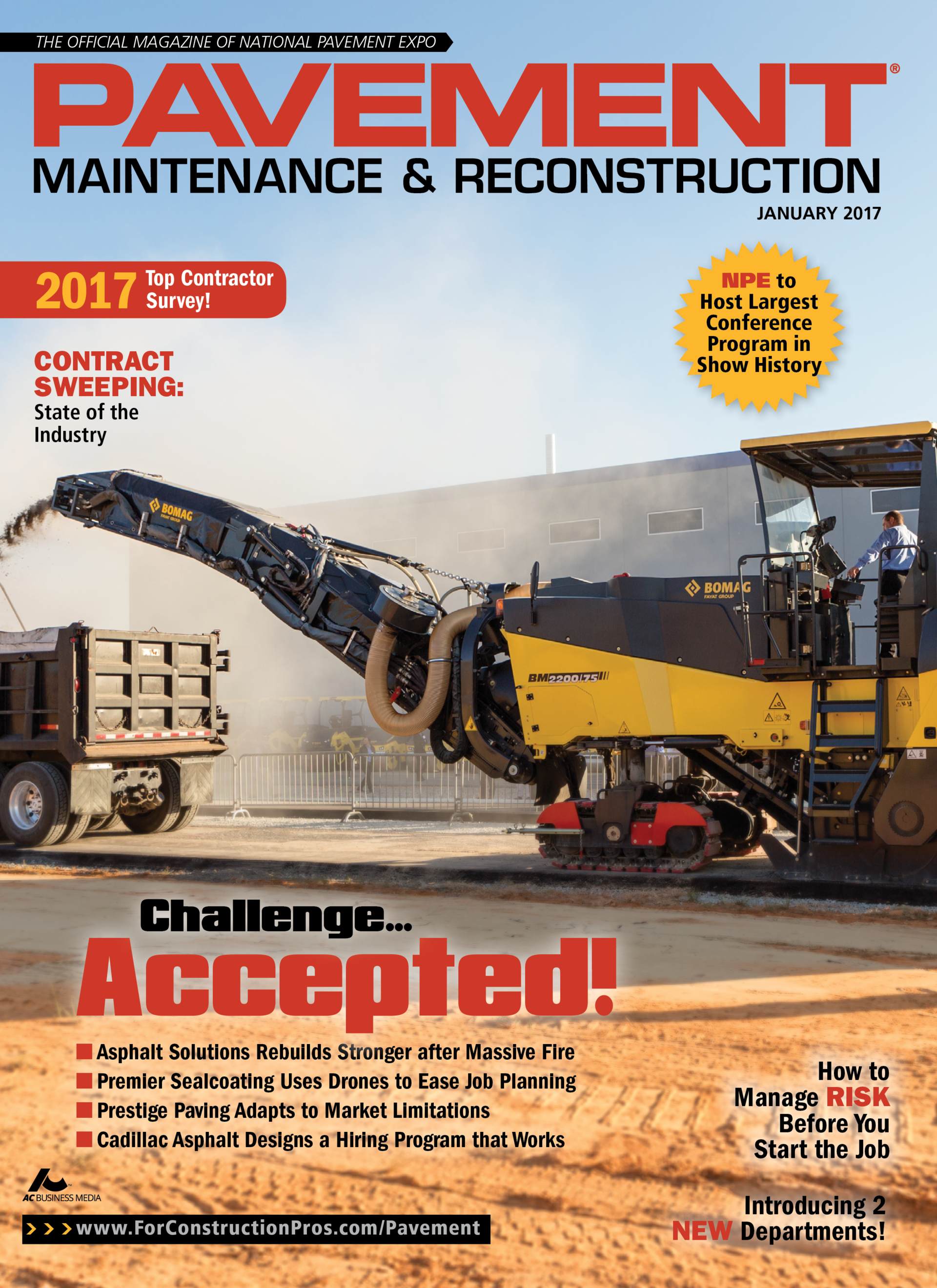 Pavement Maintenance & Reconstruction January 2017