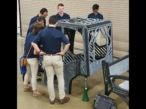 [VIDEO] Watch Excavator Cab be 3D Printed