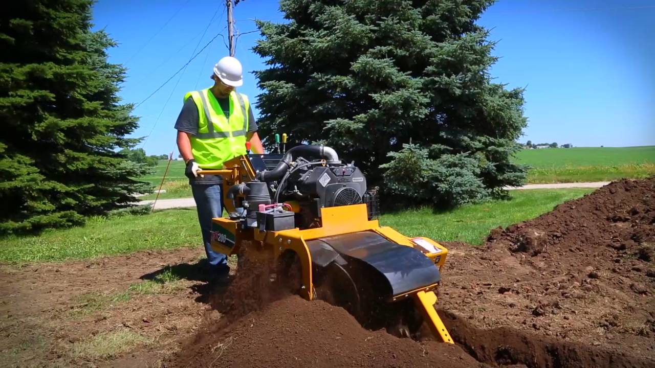 [VIDEO] RTX200 Pedestrian Trencher