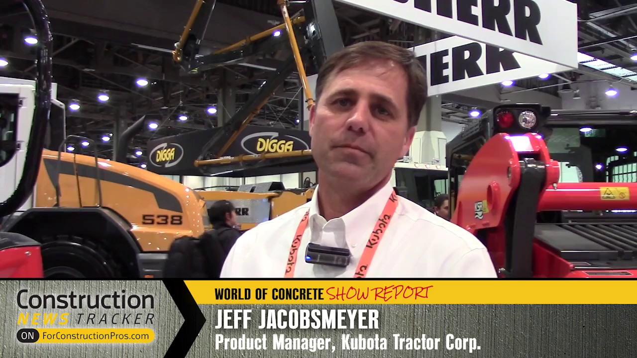 [VIDEO] Kubota introduces its new KX033-4 compact excavator