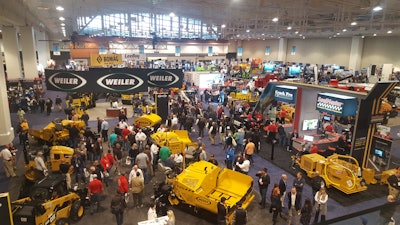 The 2017 National Pavement Expo, Feb. 1-4 in Nashville, featured the largest exhibit floor, greatest number of exhibitors and largest number of attendees in NPE history.