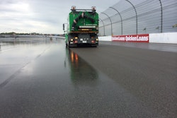 In 2016, the Elgin Track Sweeper helped with drying rain-soaked tracks and vacuuming up standing water, rubber and debris around the pit area at 76 races of the National Series and more than 200 National Series practice sessions.
