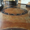 Stained Concrete Category: Grand Prize Winner - Concrete by Hallack, Turlock, Calif. - Museum of Art of Sonora