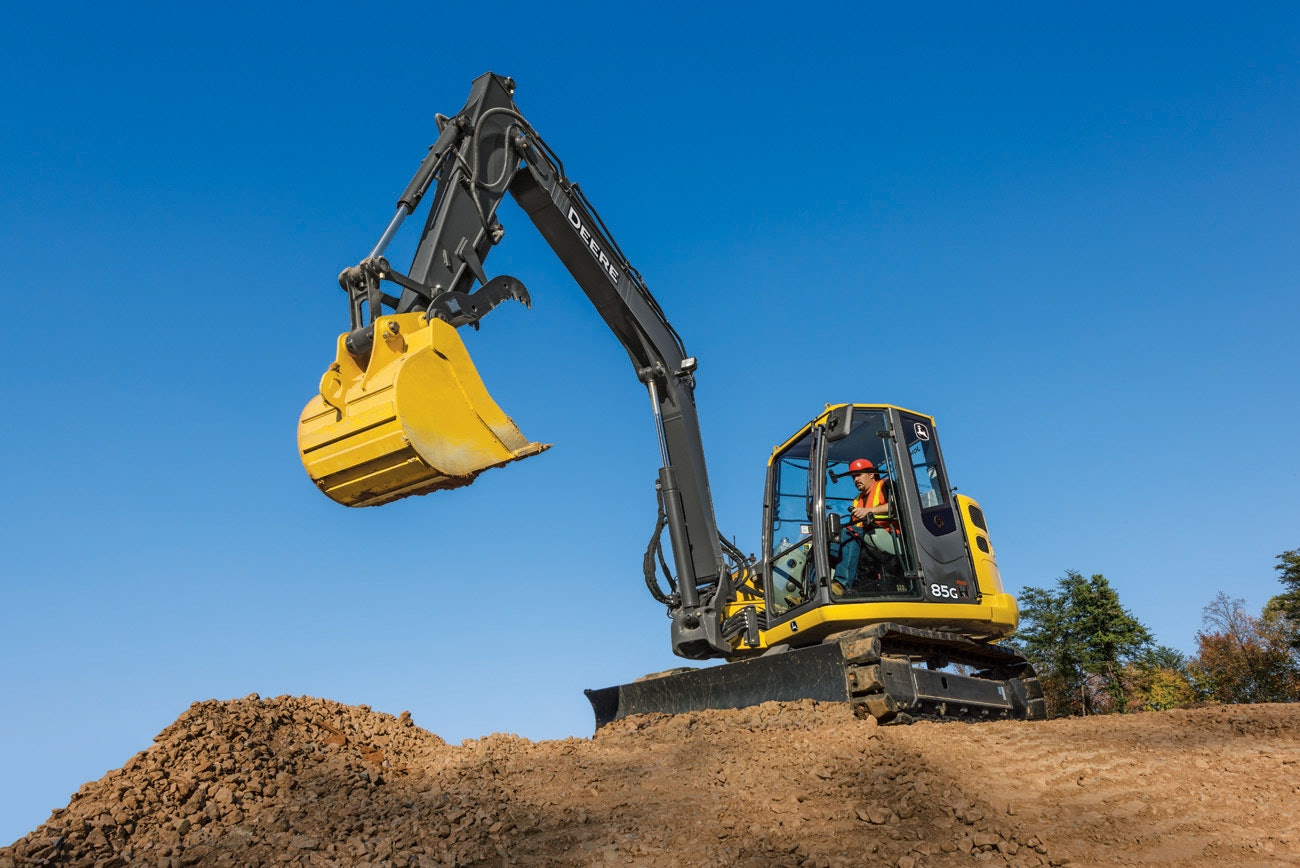 75g And 85g Excavators From John Deere For Construction Pros