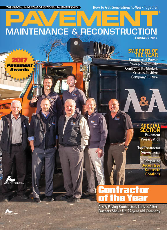 Pavement Maintenance & Reconstruction February 2017
