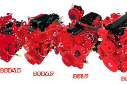 Cummins' Tier 4 Final engine lineup.
