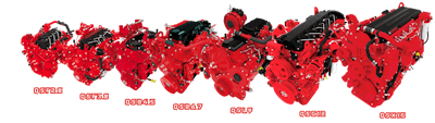 Cummins' Tier 4 Final engine lineup.
