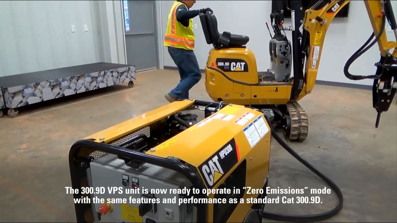 [Video] Setting Up the Cat 300.9D Versatile Power System Mini Excavator with the HPU300