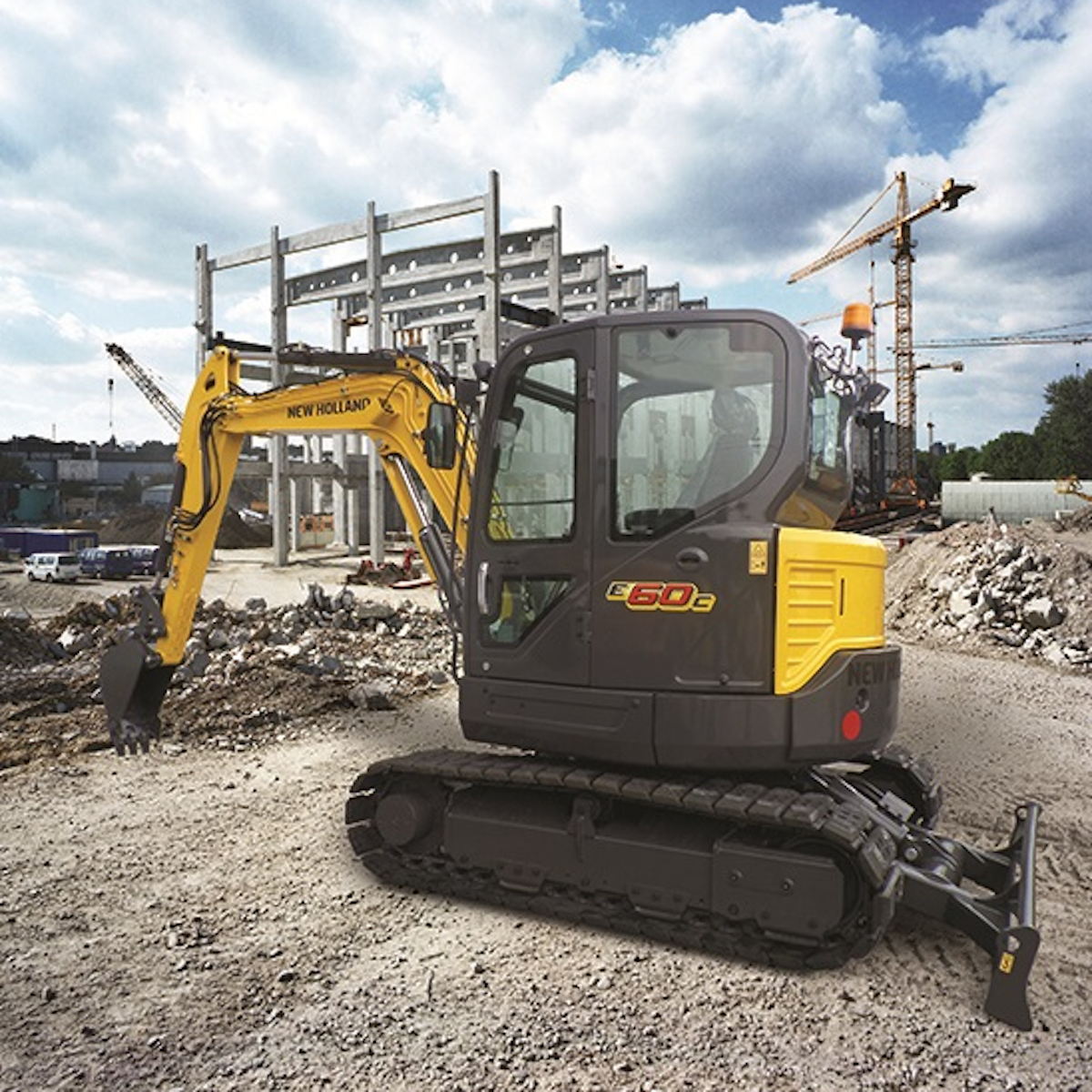 New Holland CSeries Mini Excavators From New Holland Construction