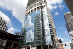 The new Wilshire Grand Center will offer luxury hotel rooms, cutting edge restaurants, businesses and attractive nightlife offerings.