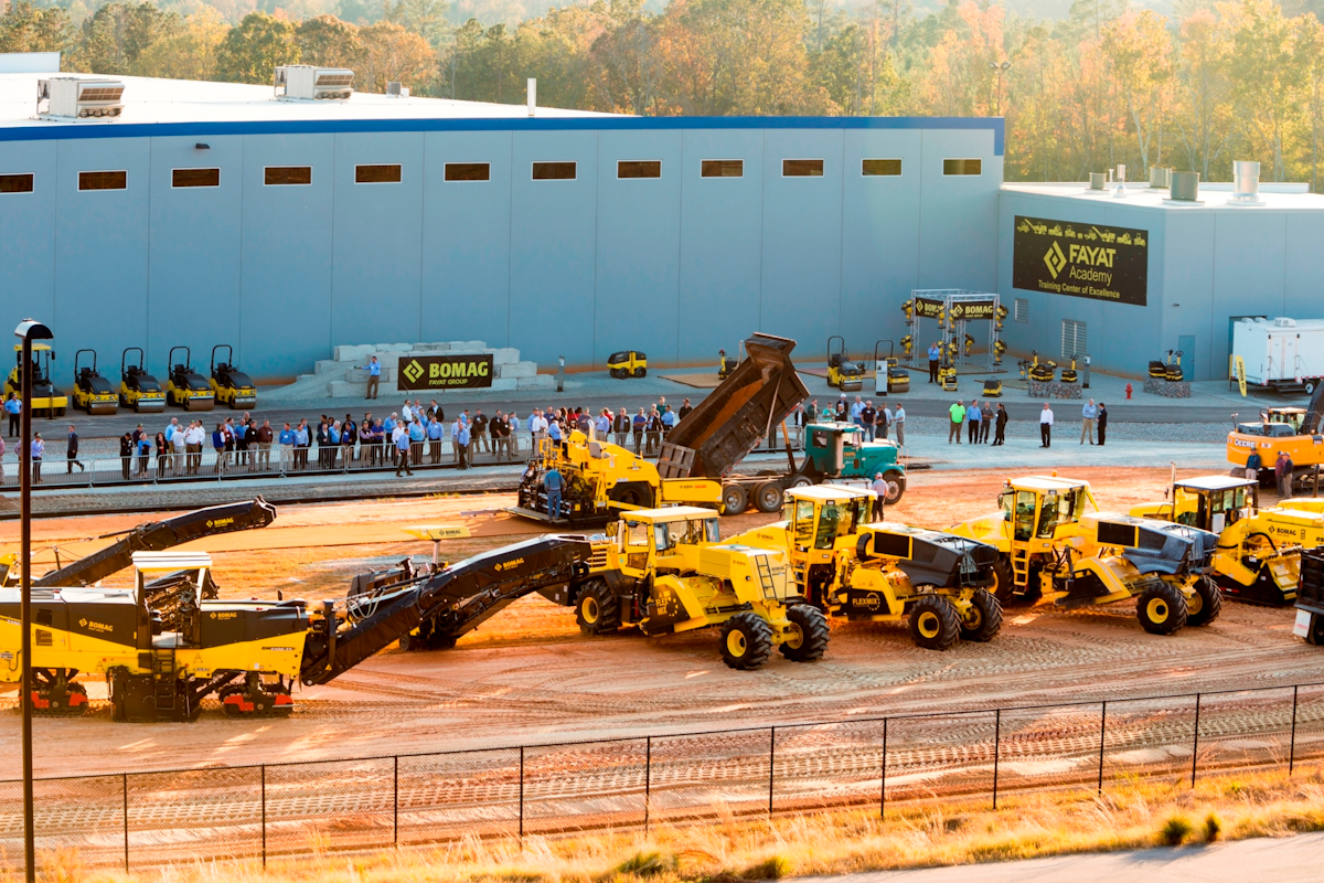 BOMAG Holds Road Builder Dealer Event at New Headquarters For