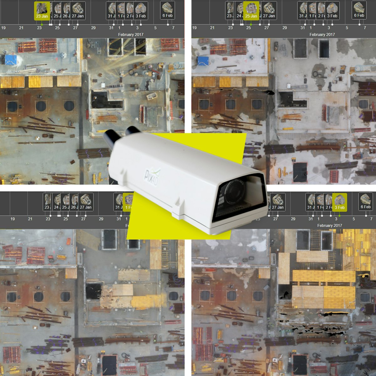 Pix4D Crane Camera System From Pix4D For Construction Pros