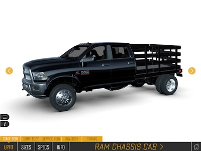 Ram Truck dealers now have access to augmented reality tool to help customers configure chassis cabs and vans.