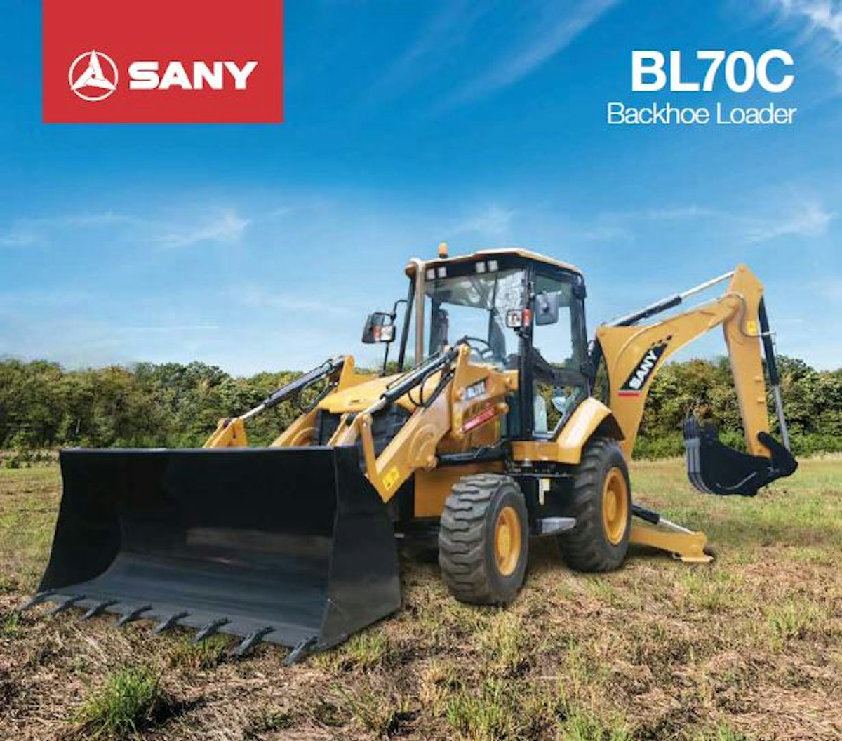 Spec Sheet Sany America BL70 Backhoeloader For Construction Pros