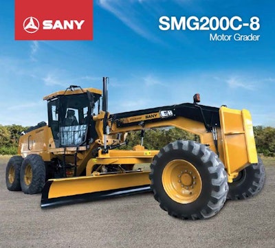 Sany motor grader 58d2c82a6c2ce