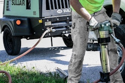 The cost of a single tool compressor with a smaller horsepower engine is an attractive option for contractors looking to save owning and operating costs.
