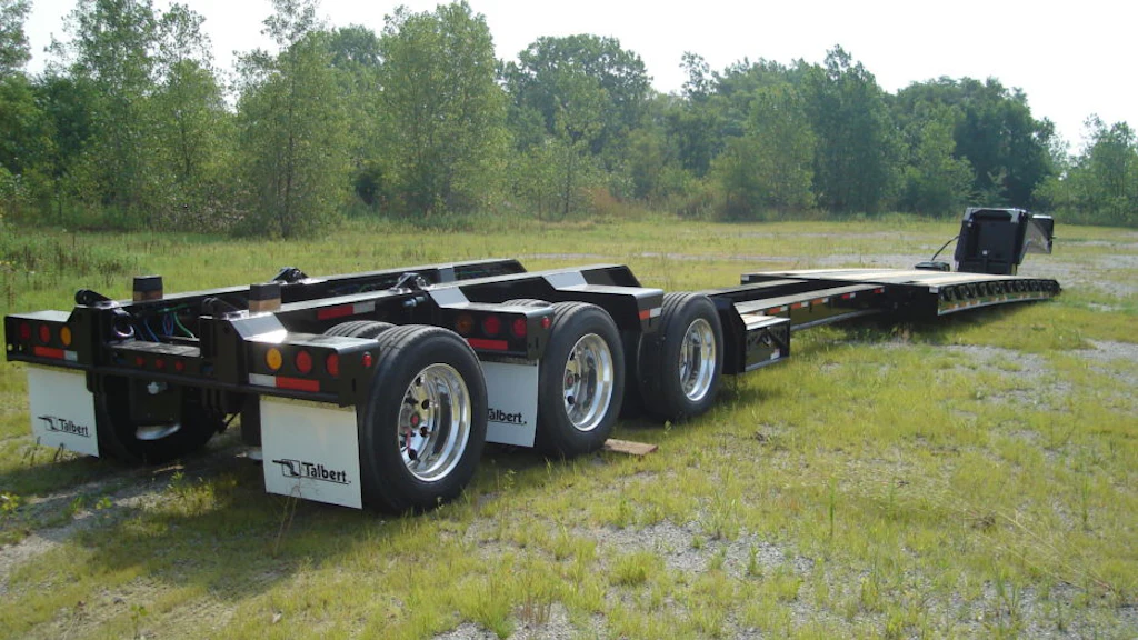 Talbert 55SA-TELE Heavy-haul Trailer From: Talbert Manufacturing, Inc ...