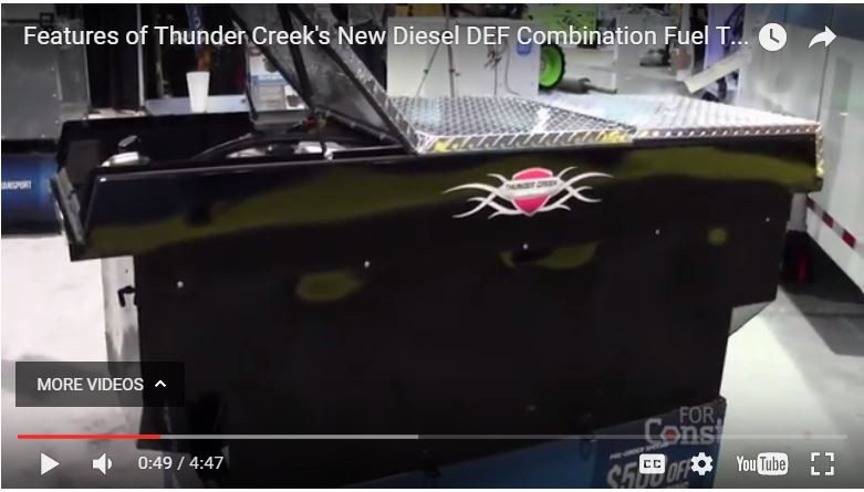 Combo Diesel/DEF Transfer Tank for Pickup Trucks