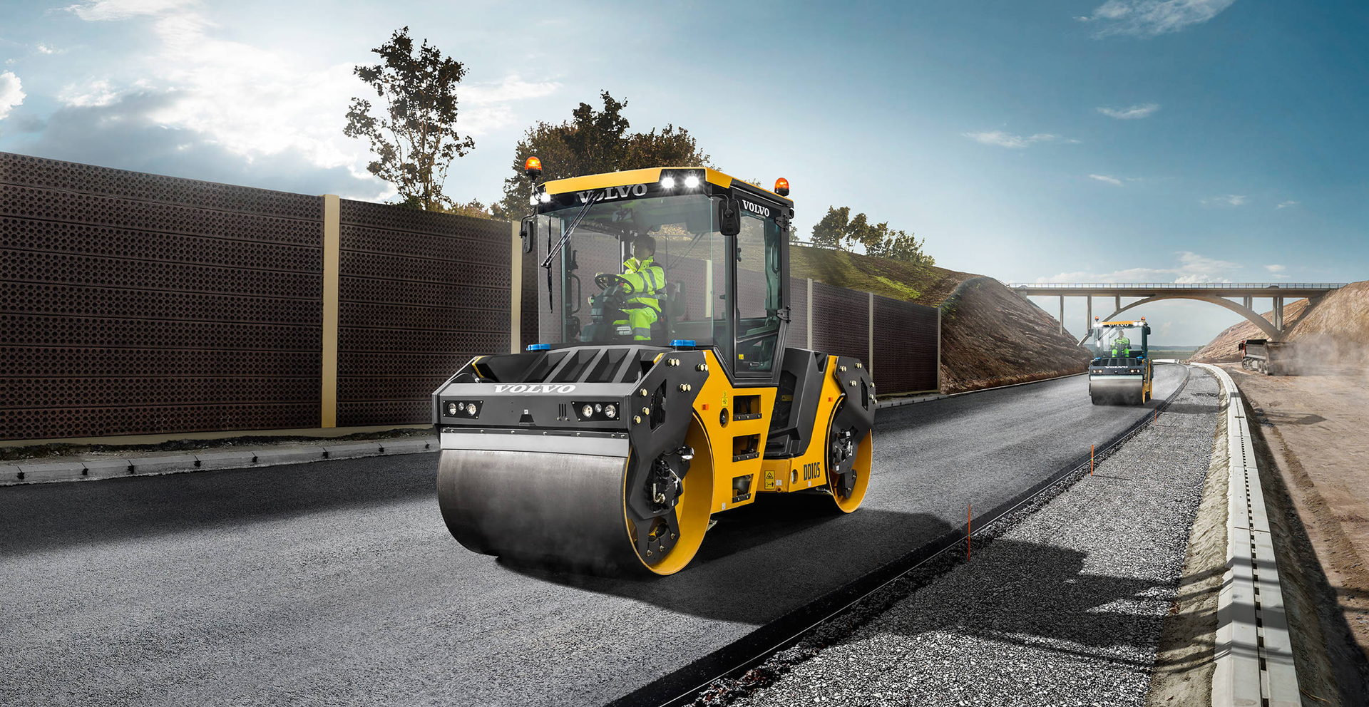 Volvo DD105 OSC Double Drum Compactor From: Volvo Construction