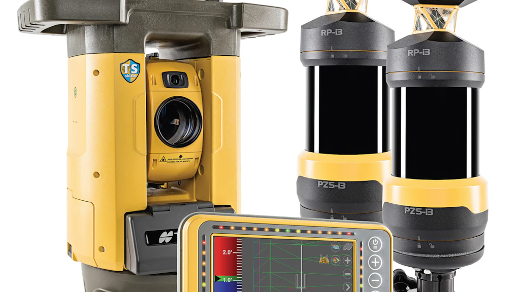 Topcon Z Stack Topcon ZPS System for Automated Concrete Paving From: Topcon ...