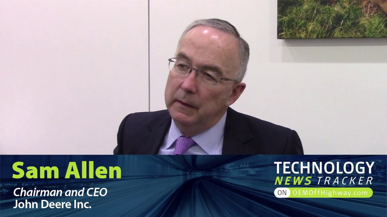 [VIDEO] John Deere CEO Discusses How Regulatory Relief Could Help US Infrastructure Projects