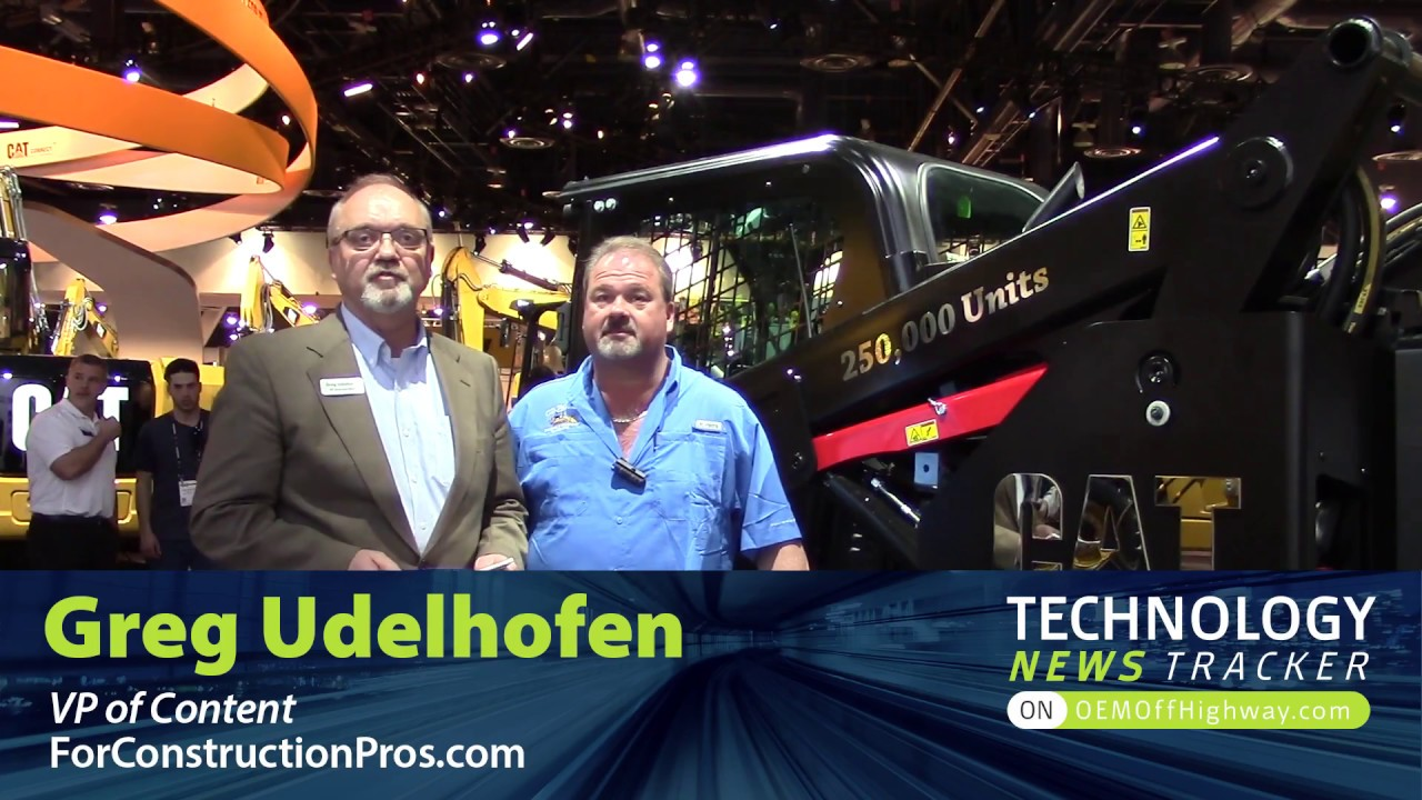 Caterpillar showcases its 250,000th skid steer