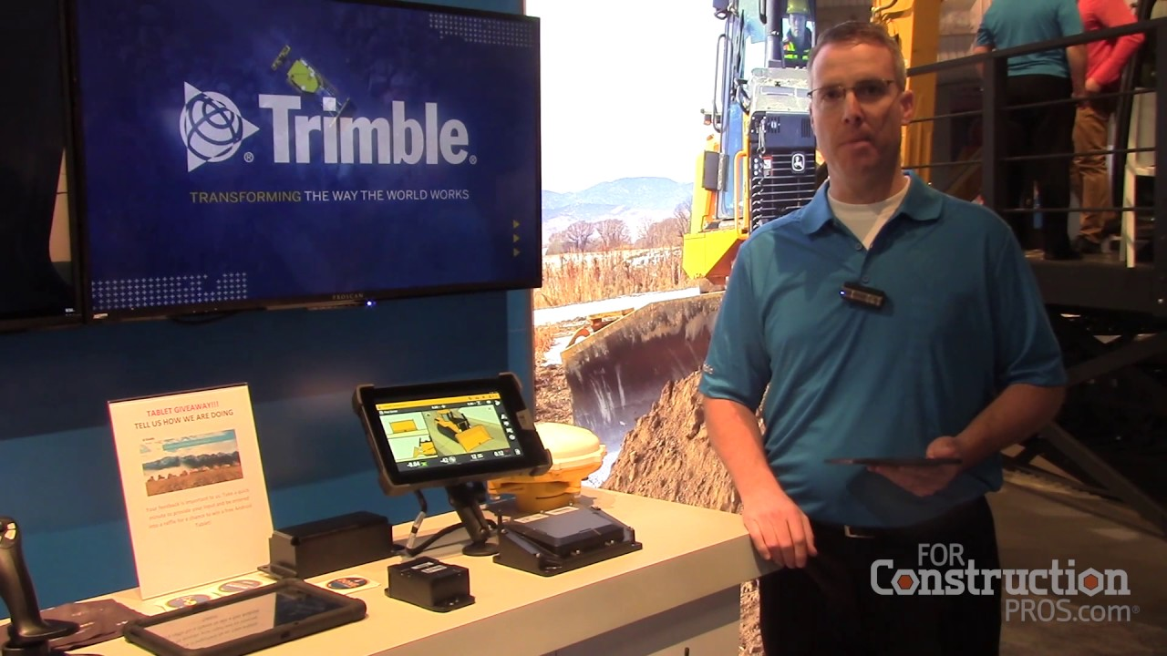 Trimble Earthworks&rsquo; cab-mounted GPS receivers estimate dozer blade positioning