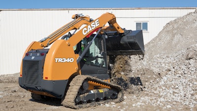 The Case TV380 is a 10,500-lb. machine with 17.7-in. tracks that enable a ground pressure of only 4.4 psi.